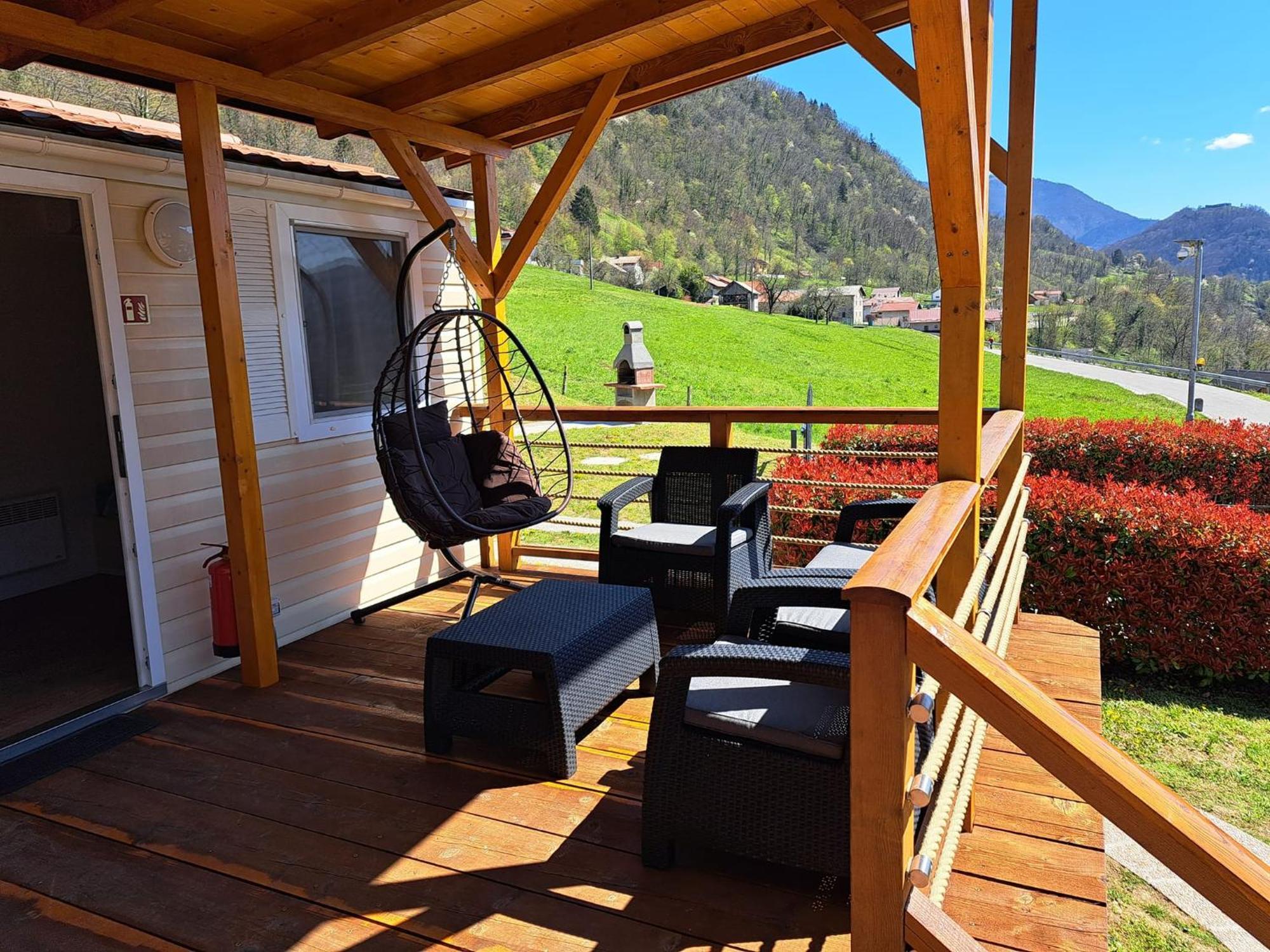 Holiday House Near The Soca River 托尔明 外观 照片