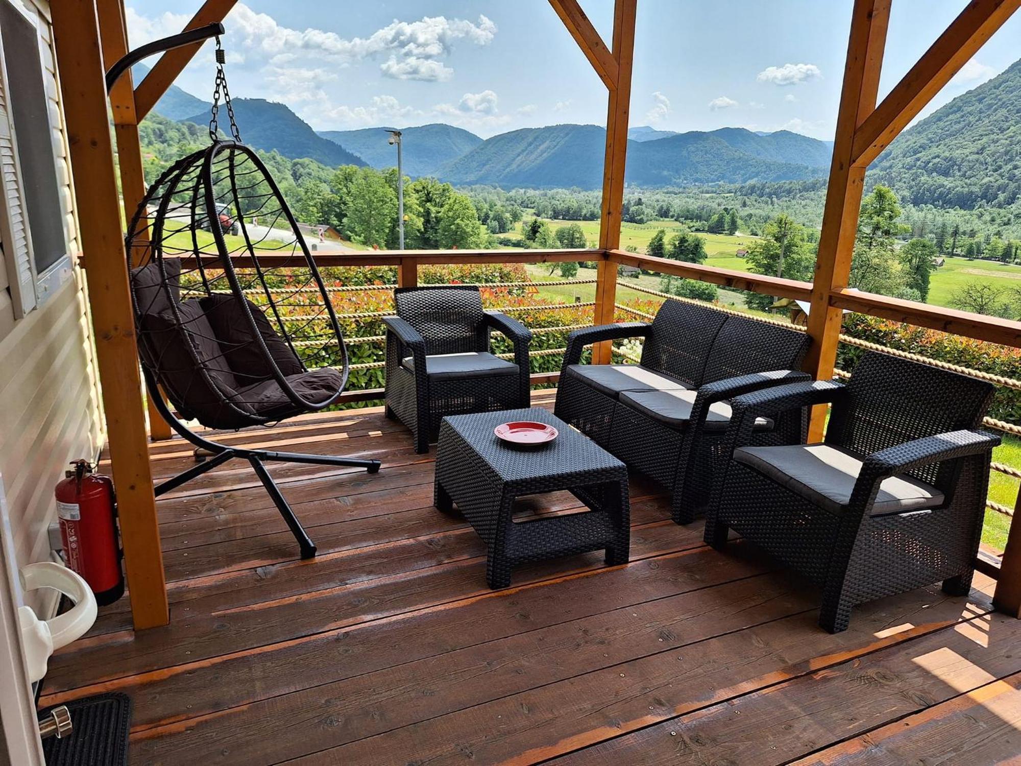 Holiday House Near The Soca River 托尔明 外观 照片
